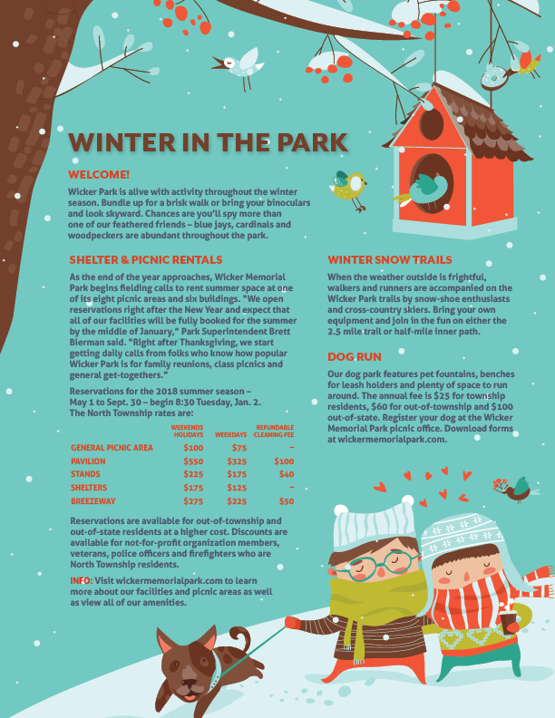 This six-page newsletter contains news from the township.