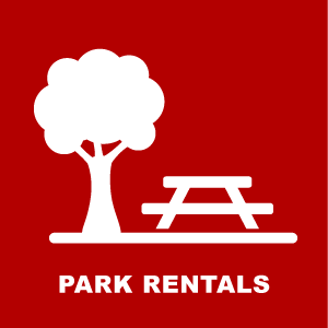 Clicking on this icon takes you to information about a variety of picnic location rentals available at Wicker Memorial Park along with pricing, details and pricing, locations  and scheduling for your next family party.